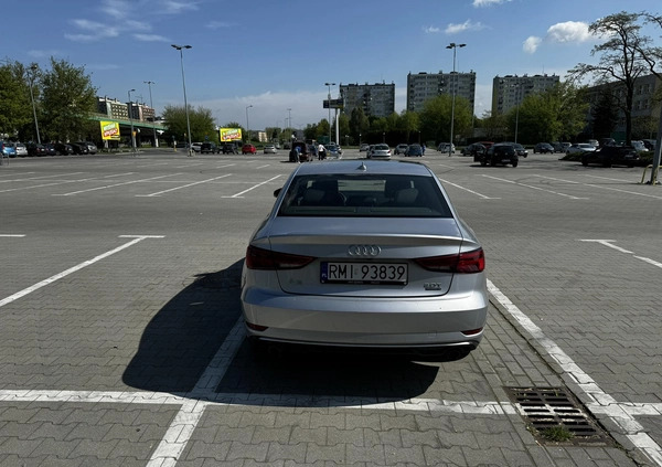 Audi A3 cena 83999 przebieg: 39235, rok produkcji 2018 z Mielec małe 154